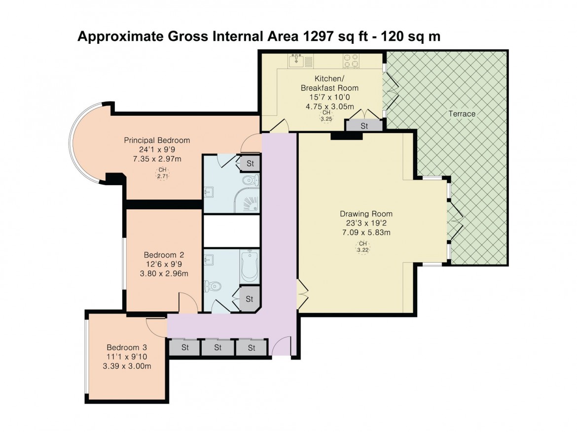 Floorplans For Hazelwood Lane, Chipstead, CR5