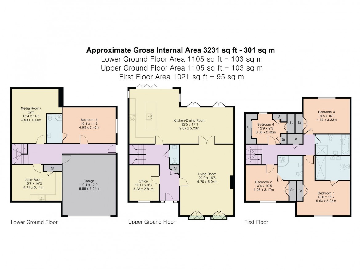 Floorplans For Chynham Place, South Croydon, CR2