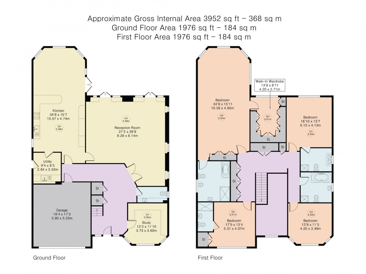 Floorplans For Verulam Avenue, Purley, CR8